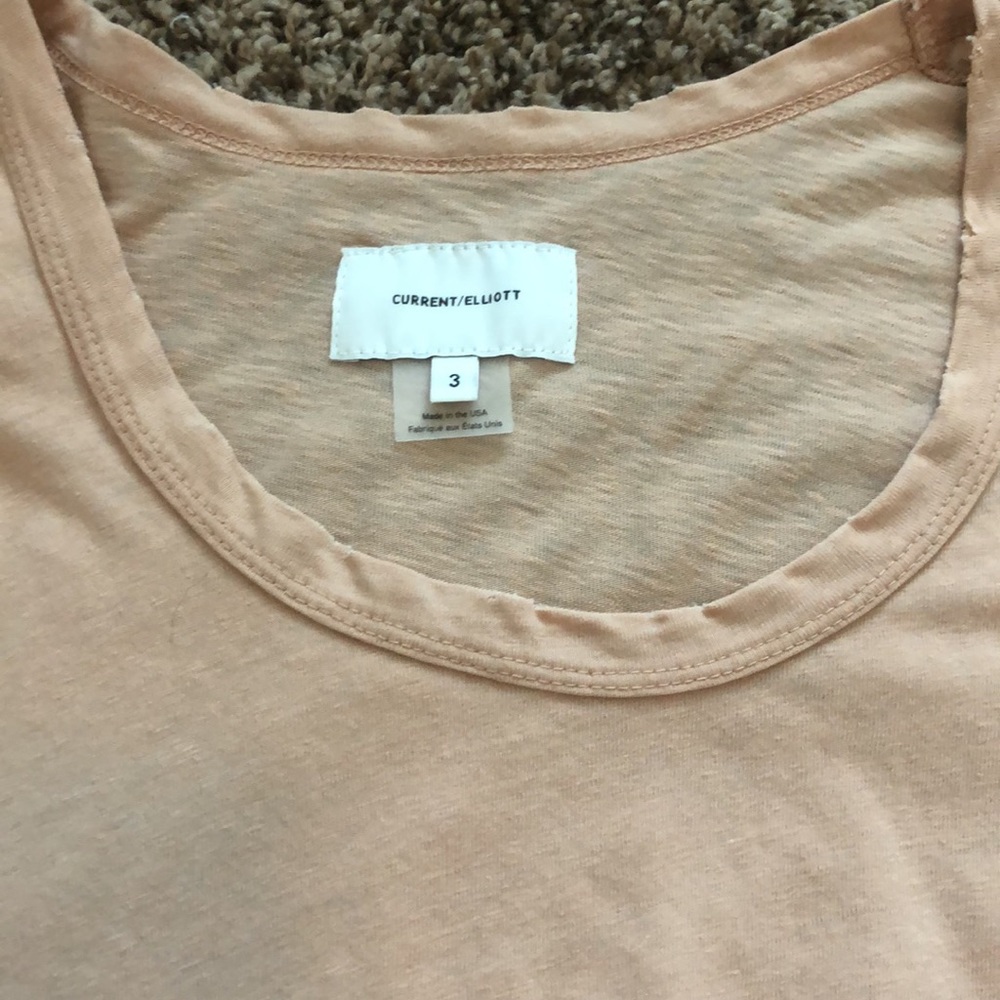Current/Elliott Ruffle Hem Top - Picture 5 of 5